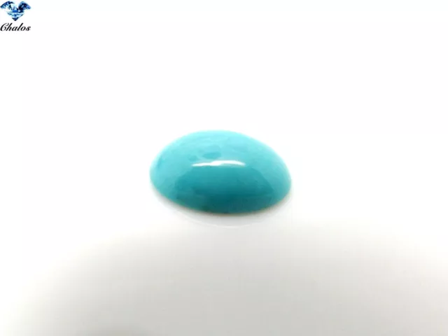 1x Tourquise_Turquoise - Oval cabochon Arizona 13.8x10.0mm (1532F)