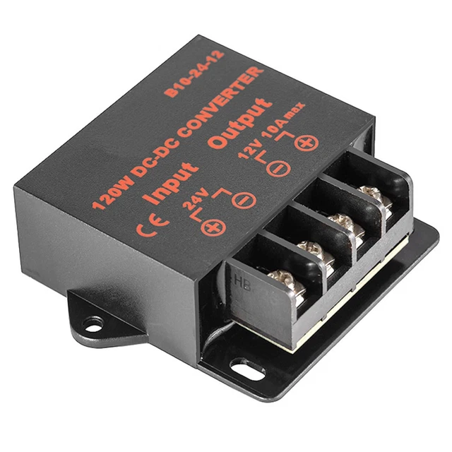 CONVERTISSEUR DE PUISSANCE compact et fiable convertir 24V DC à 12V DC