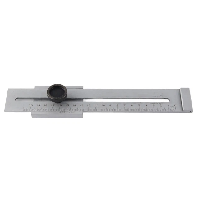 METAL SQUARE RULER Workshop Use Clear Graduations Easy-to-read Markings ...