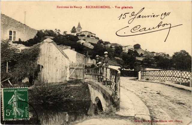 CPA RICHARDMENIL - approx. de NANCY - General View (483846)