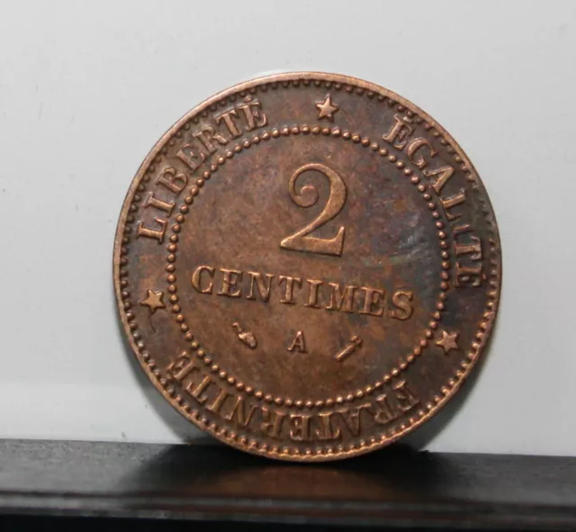 Monnaie France 2 centimes 1888 A  CERES 2