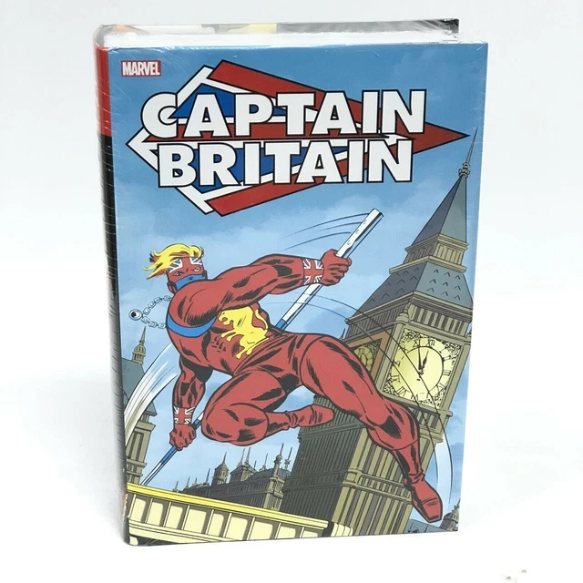 Captain Britain Omnibus Wilson DM Cover New Marvel Comics HC Hardcover Sealed