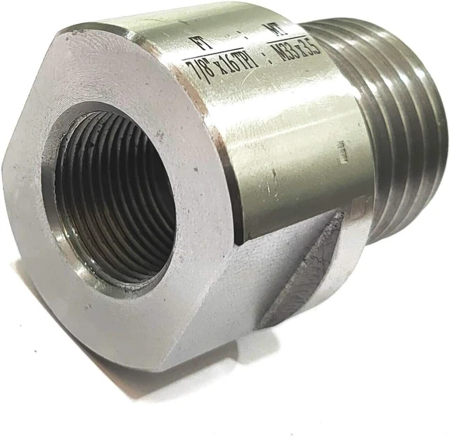 Lathe Headstock Spindle Adapter (FT 7/8" x16 TPI to MT M33 x 3.5)-USA FULFILLED