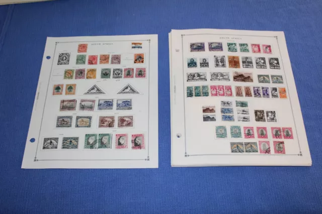 South Africa 63 Scott International Stamp Album Pages 1910-2007 BlueLakeStamps