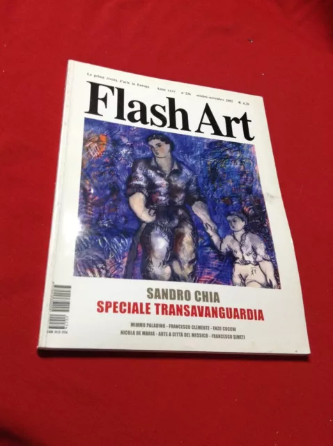 Flash Art N°236 2002 Sandro Chia Transavanguardia Paladino Clemente Cucchi