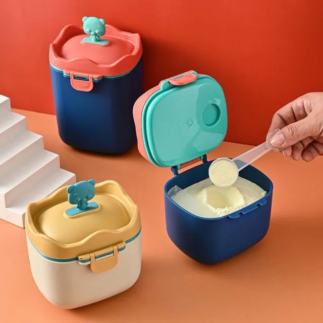 Caja de almuerzo de alimentación caja de leche en polvo para bebé caja de almacenamiento de alimentos caja de leche en polvo para bebé