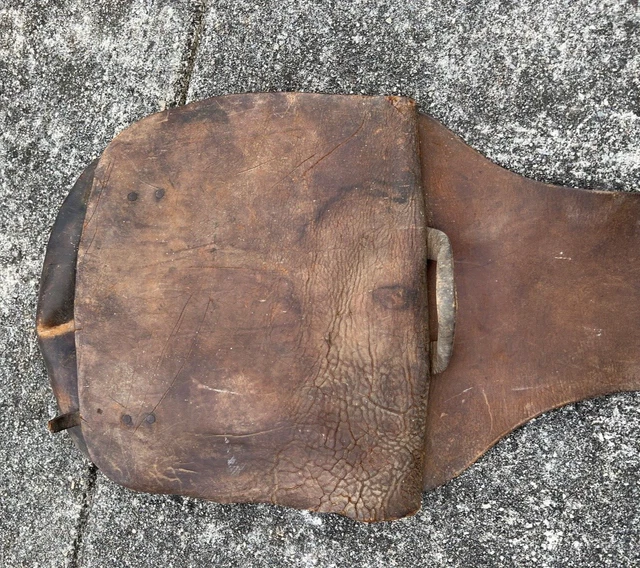 Antique Saddle Bags - Very Well Worn - Western Americana  - For Display Only