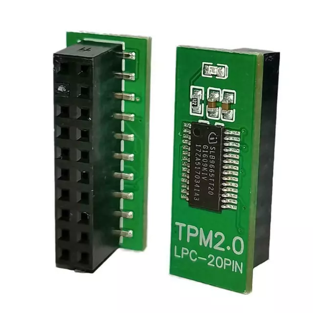TPM2.0 20PIN TPM Module LPC TPM 2.0 Trusted Platforms Authentic C9O7