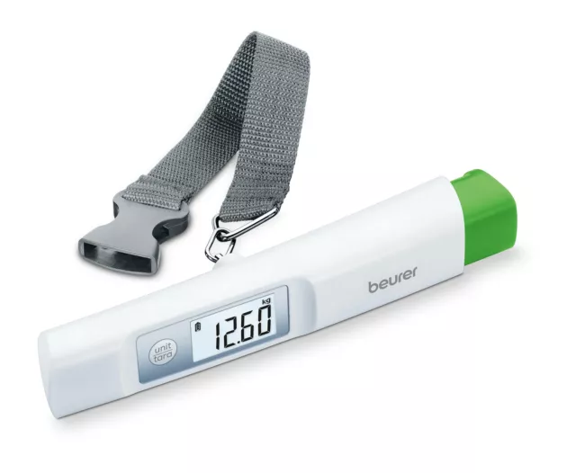 BEURER Kofferwaage LS 20 eco 10g Einteilung Überlastungsananzeige bis 50 kg