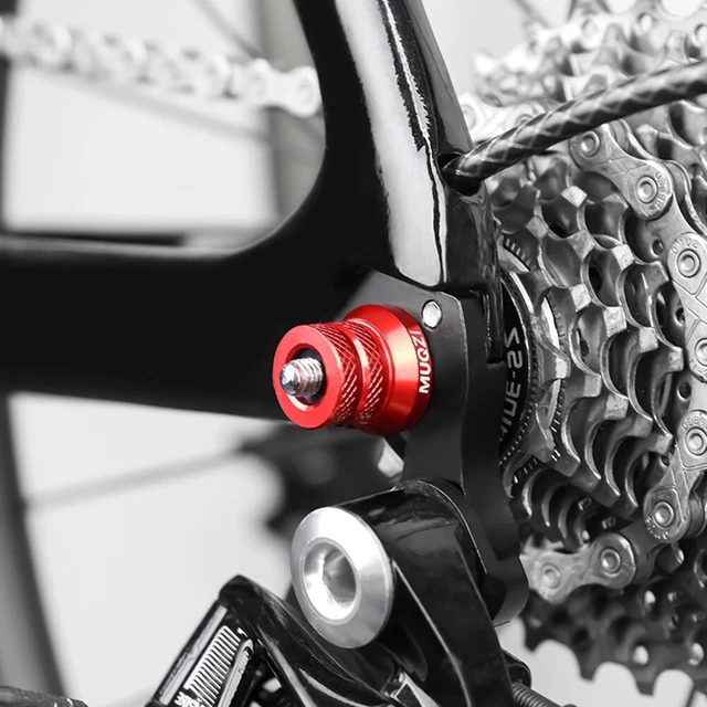 MUQZI Adattatore QR per Bicicletta da 12 a 9 mm, Adattatore per mozzo Ruota Anteriore, 135 mm, mozzo per ASSE Passante, a sgancio rapido, per Mountain Bike e Bici da Strada, Nero