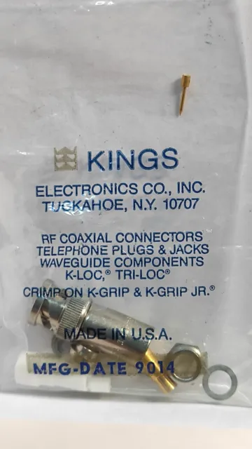 Kings connettore triassiale da cavo 50 ohm RG58