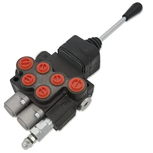 Hydraulic Valve 2 Spool Hydraulic Directional Control Valve 11GPM Hydraulic J...