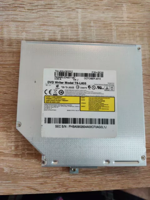 Lecteur graveur DVD SATA TOSHIBA SAMSUNG TS-L633 ordi portable(Acer 7730)(13736)