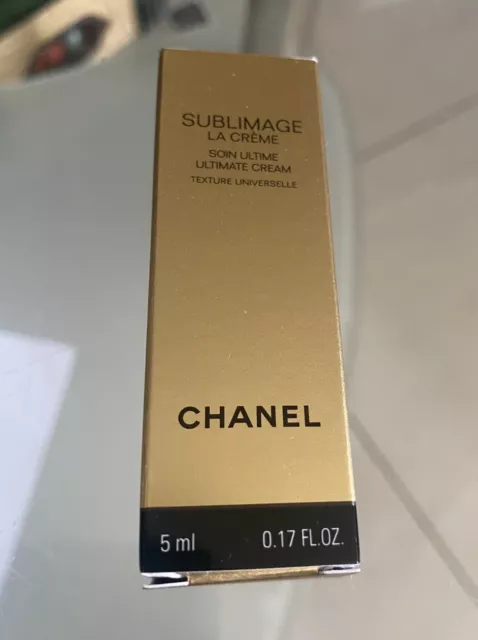 NEW 3 X 5ML Chanel Sublimage La Creme Ultimate Cream Texture