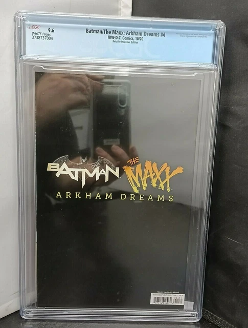 Batman The Maxx Arkham Dreams #4 IDW DC Comics 2020 RI Variant CGC Graded 9.6 3