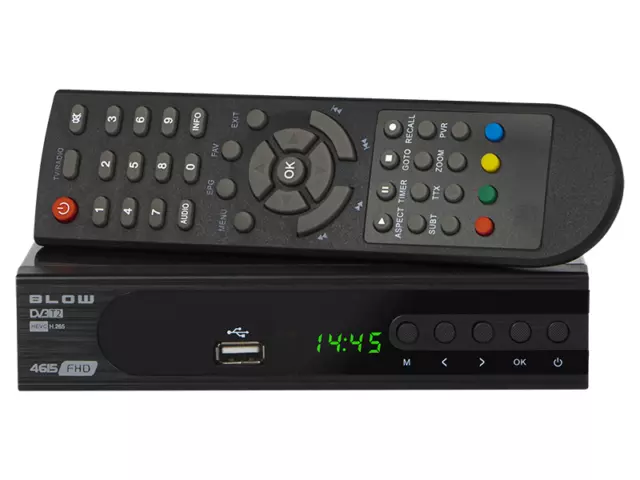 Nouveau Tuner TV Décodeur Récepteur DVB-T2 DVB-T HDMI SCART USB...