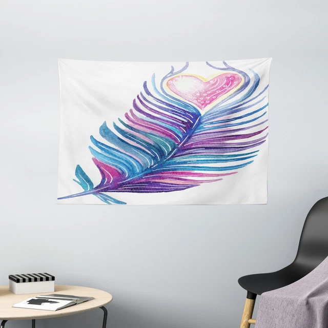 Plume Tapisserie plumes Vibrant