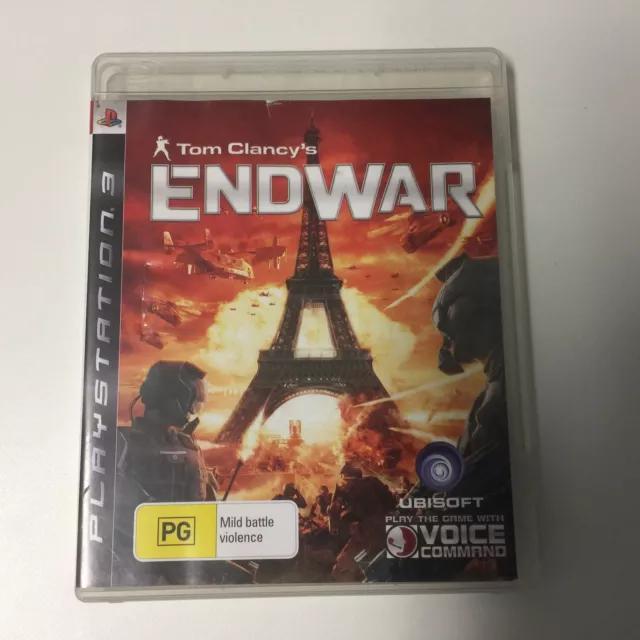 Ps3 Game Tom Clancys End War