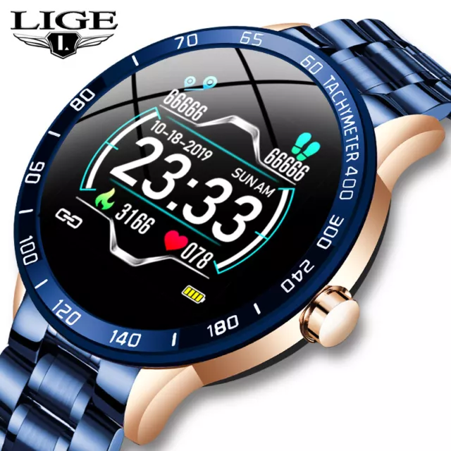 MONTRE CONNECTÉE HOMME femme capteur d'activité physique Podometre neuf EUR  14,90 - PicClick FR