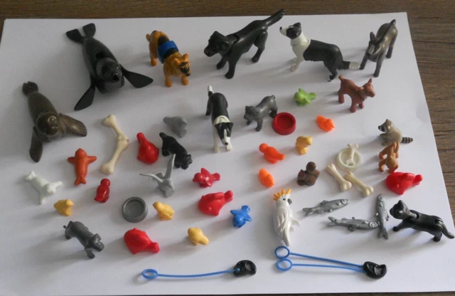 PLAYMOBIL - LOT animaux phoque otarie chamois chien poisson oiseau perroquet EUR 2,99 - PicClick FR