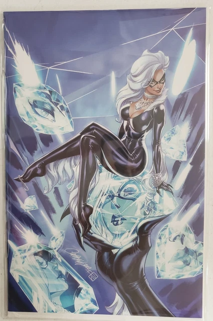 Black Cat #8 J Scott Campbell Virgin Variant Marvel Cover 2019
