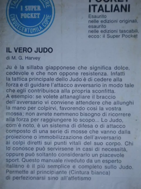 guida Il vero judo	Harvey Longanesi	azzurra sport arti marziali tecniche lotta 2