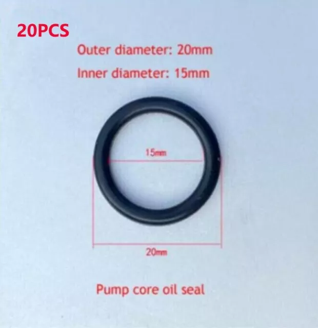 20PCS Horizontal 3 Ton Jack 15 Pump core Oil Seal Sealing Ring