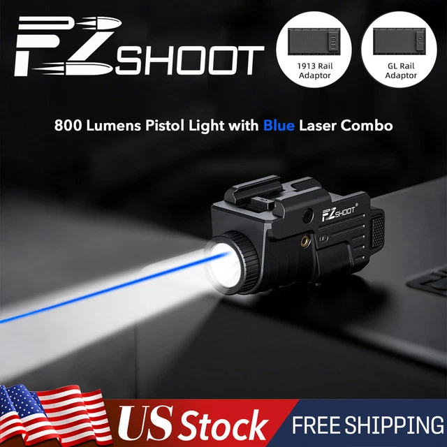 Hawk Gazer LG-X Subcompact Rechargeable Green Laser For S&W M&P Shield & More