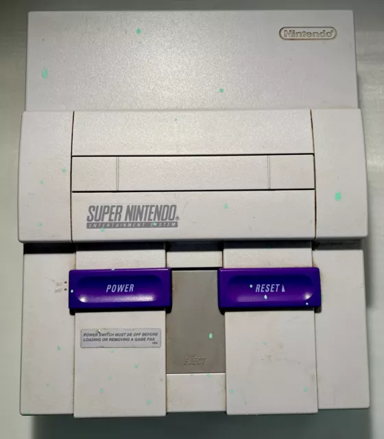 Super Nintendo SNES Console Only SNS-001 Untested