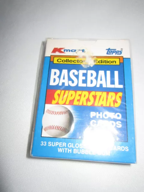 1990 Topps Kmart Super Stars SEALED Nolan Ryan Cal Ripken Wade Boggs Etc