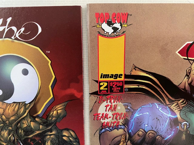 Spirit of the TAO #1, #2 Image TOP-COW Comics 1998 ~ 2 Books 3