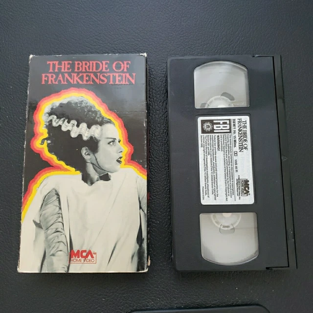 1935 UNIVERSAL'S BRIDE Of Frankenstein VHS Movie Boris Karloff, Elsa
