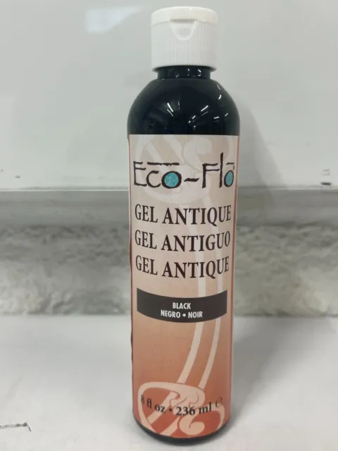 Gel Negro Tandy Eco-Flo Antiguo 8 Fl Oz 2607-01