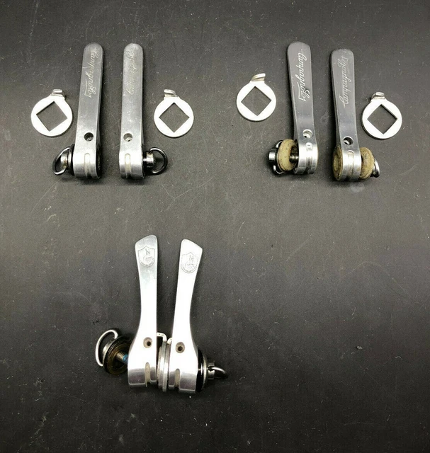 Manettes Campagnolo Victory 7 Vitesses Pour Vélo De Course Vintage - Italie