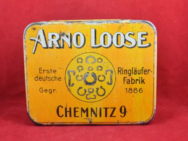 VINTAGE ANTIQUE GERMAN TIN ARNO LOOSE Chemnitz 9 ORGINAL