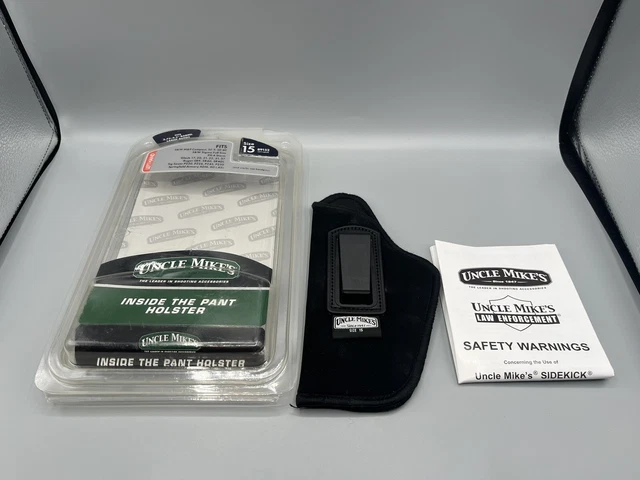 Uncle Mike's Left Hand Holster Inside the Pant Large W/ 3.75-4.5" Barrel Size 15