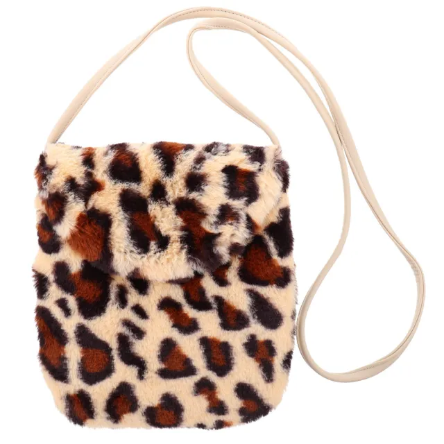 1pc élégant sac à bandoulière motif léopard sac à bandoulière sac de messager