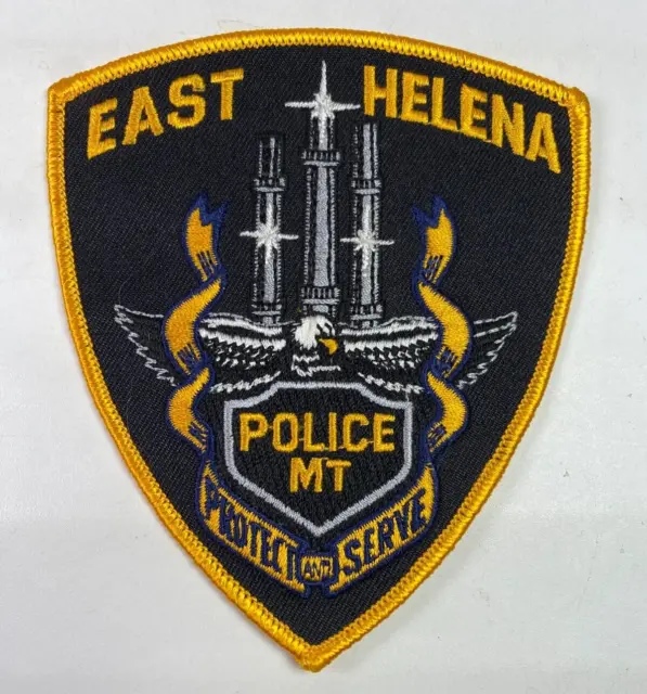 East Helena Police Montana MT Police Patch G10