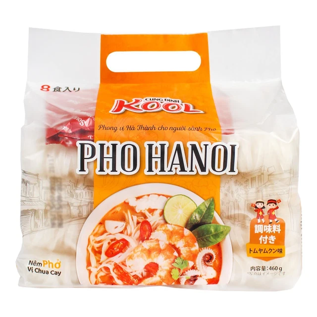 Cung Dinh Instant Reisnudeln PHO HANOI TOM YUM Geschmack 460g Pho Noodles