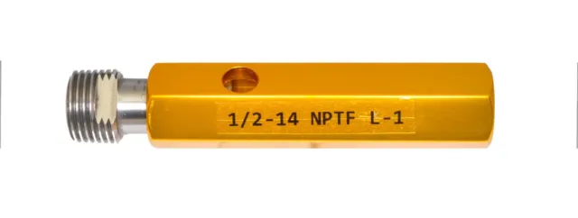 1/2-14  NPTF ~ L-1  ~  1 Step ~ Thread Pipe Plug Gage