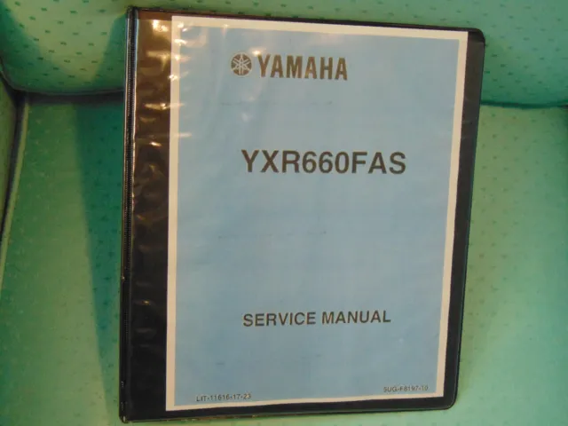 2004-2007 Yamaha Rhino YXR660 Factory Service & Repair Manual