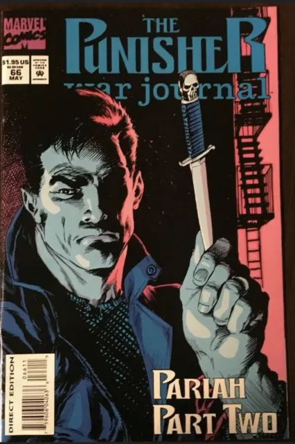 Punisher War Journal Marvel Comics #66 VF Frank Castle 1994