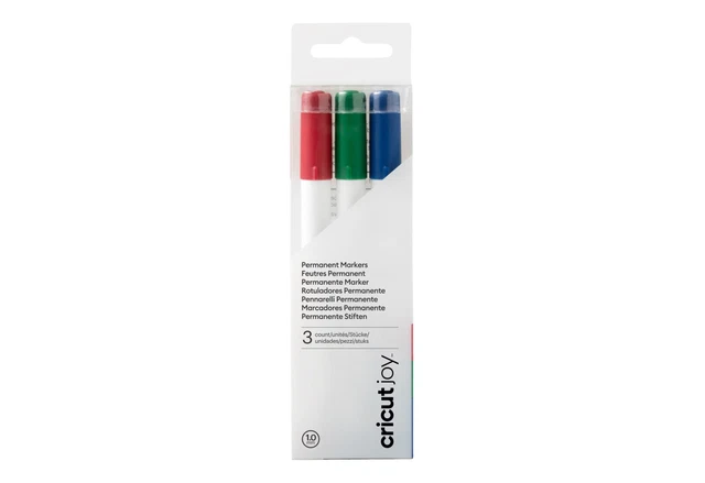 CRICUT Joy 3er Pack Permanent Stifte Blau/Rot/Grün