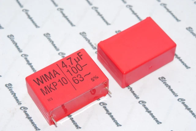 WIMA FKP1 0.047uF 47nF 2000V Film Capacitor – Polypropylene, Radial, 37.5mm Pitch-1306610