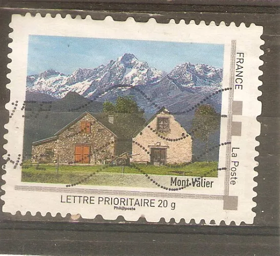 Timbre Collector Oblitere Midi Pyrenees Annee 2010