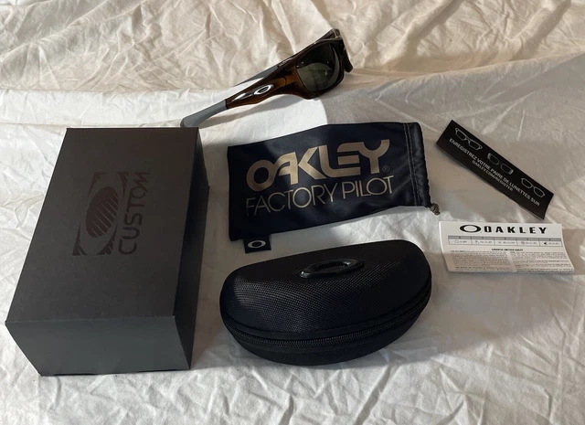 Custom Oakley Pit Bull OO9127-20 Tortoise w/ Black Polarized. The Most Beautiful