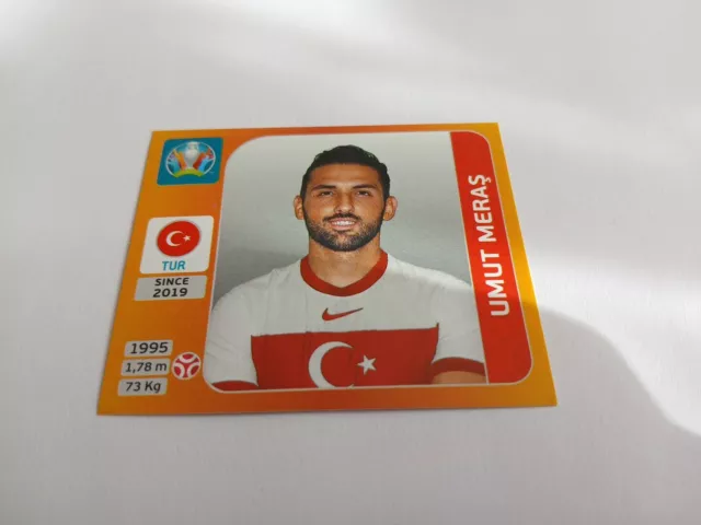 Panini Sticker EM Sticker Umut Meras Türkei NEU