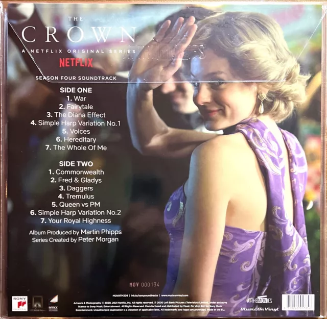 Martin Phipps LP The Crown: Season 4 (Soundtrack From The Netflix Original Serie 2