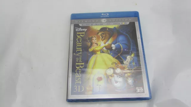 NEW - Beauty and the Beast (Blu-ray/DVD, 2011, 5-Disc Set, Diamond Edition)