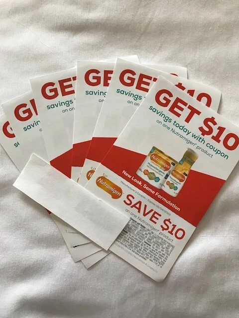 $60 Enfamil Nutramigen Baby Formula Coupons, Checks Exp 8/4/2023